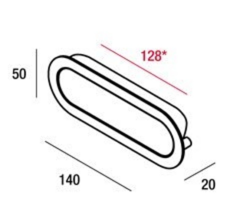 Obrázek z Úchytka Pamar MN1114Z128G171