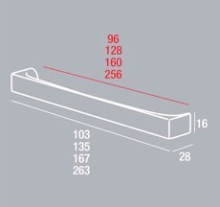 Obrázek z Úchytka Pamar MN1145Z256G115