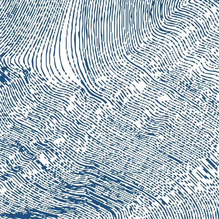 Obrázek z POLYREY ES0D Estampe Bleu 3050x1300x0.9 mm FA