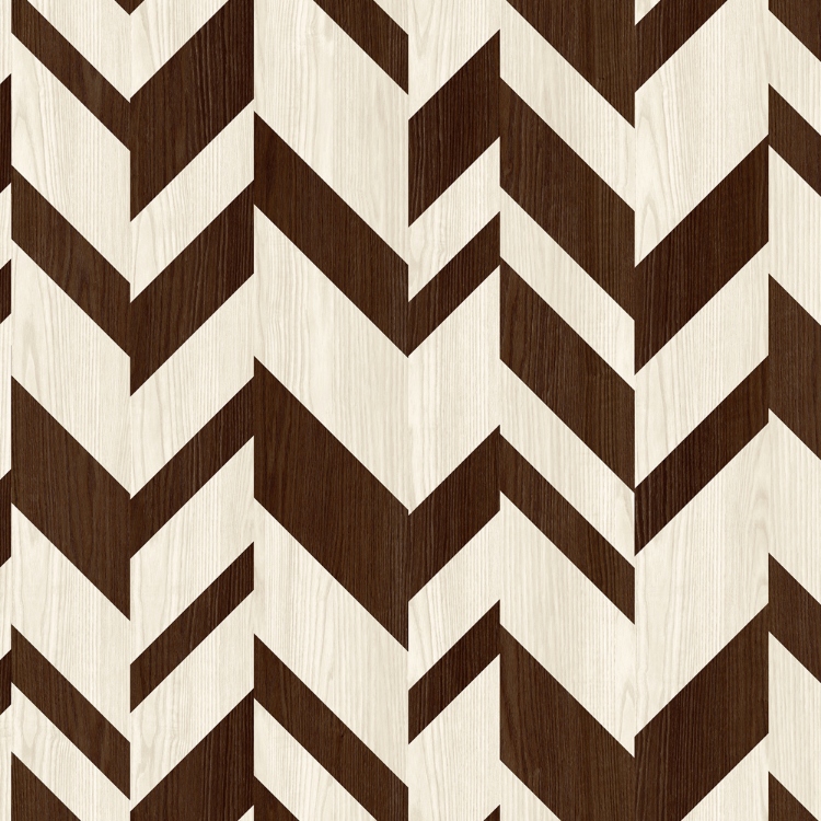 Obrázek z POLYREY MO2B Modern Chevron Cafe 3050x1320x0.9 mm FA